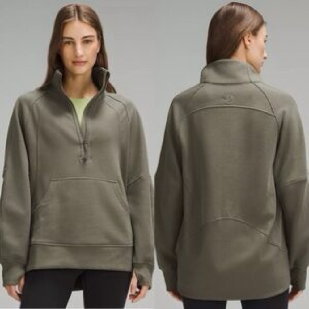 Lululemon Scuba Oversized Funnel-Neck Half Zip *Long